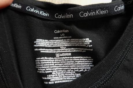 Bavlnené tričko calvin klein, calvin klein,l