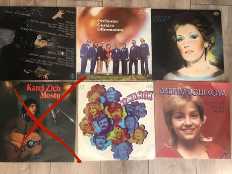 Slovenske a ceske lp platne, 