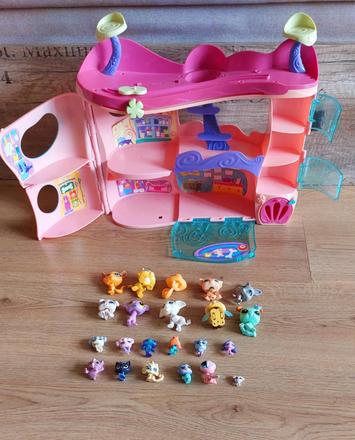 Domcek lps + 22ks zvieratká,