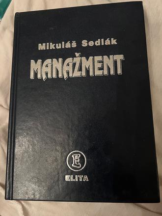 Mikulas sedlak manazment ucebnica,