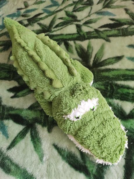 Krokodíl - vankúšik, hračka, 