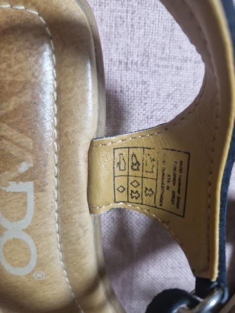 Kozene sandalky vado, 37