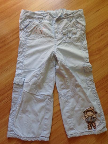 Flíska, mikina, rifle a podšité nohavice , h&m,92