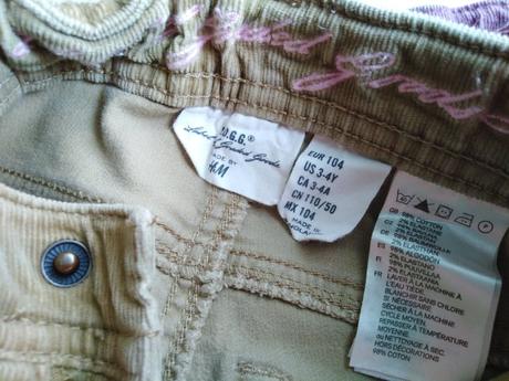 Menčestráky, h&m,104