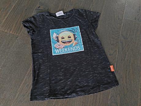 Nadherne tricko emoji s pretacacimi flitrami, 152