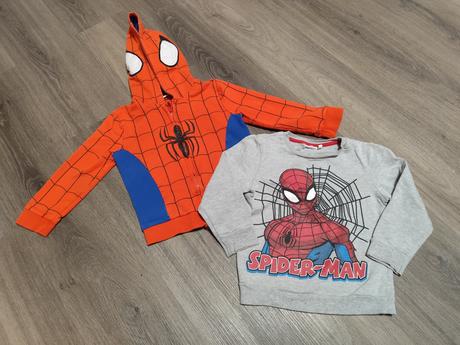 2x mikina / trigovica spiderman, 110