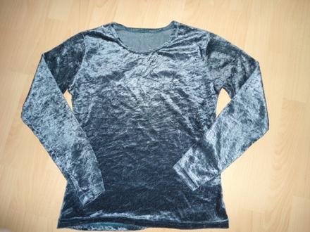 Modro-sede tricko, s