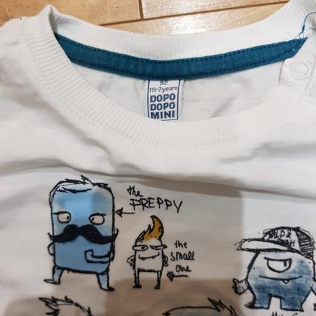 Tričko dlhý rukáv 92, dopodopo,92