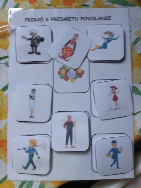 Activity book povolania, 