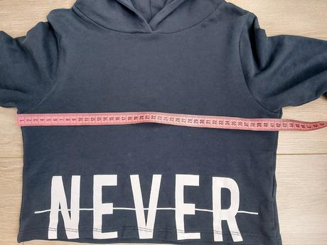 Crop top mikina, name it,140