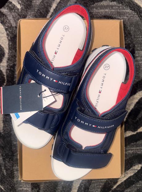 Sandále tommy hilfiger v.37 s visačkou, tommy hilfiger,37