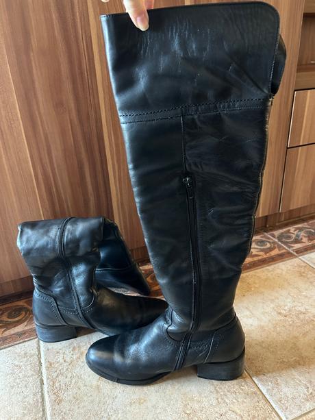 Vysoké zateplené čižmy -37, 37