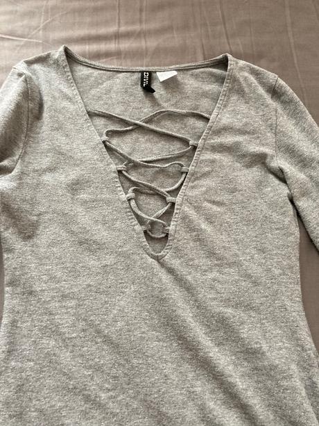 Body s vyzivavym výstrihom, h&m,s