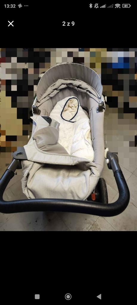Predám kočík stokke, hlboká vanička, stokke,stokke trailz terrain