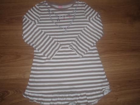 Dievčenská tunika + riflová vestička, dopodopo,104