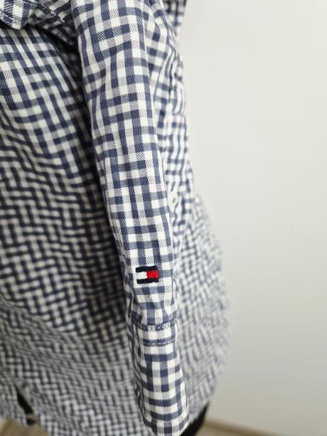 Dámska bavlnená košeľa tommy hilfiger, tommy hilfiger,s