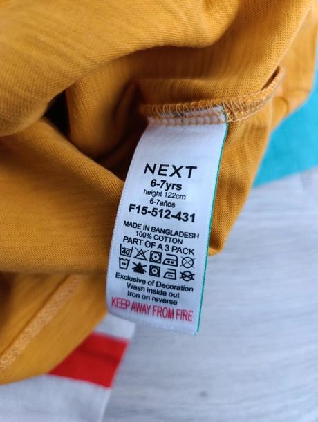 Next tričká 3ks, next,122