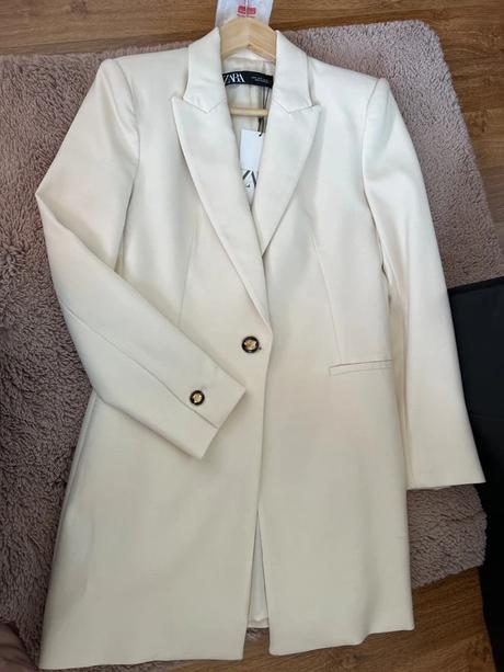 Nenosené sako s visačkou pc 60 eur, zara,s