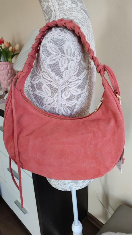 Dámska kožená kabelka vera pelle, 