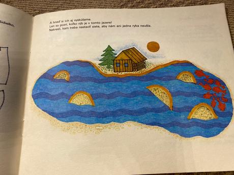 Motýlie počty retro starý pracovný zošit 1984,