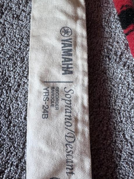 Yamaha yrs 24b flauta sopránová zobcová baroková t, 