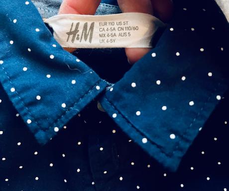 Kosielka h&m 4-5r, h&m,110