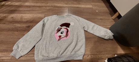 Nová vianočná mikina, h&m,140