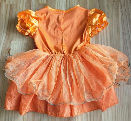 Karnevalové šaty tekvica na 3-4 roky, 