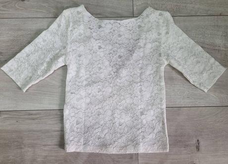 Čipkovaný top zara č.s, zara,s