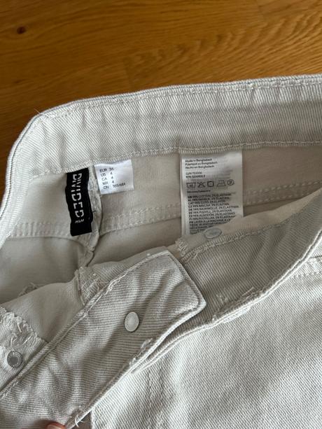 Rifle h&m béžové veľ. 34/super stav, h&m,34