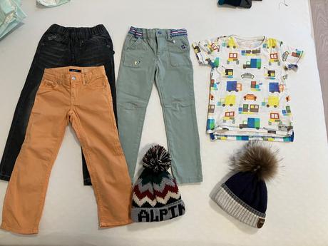 Balik oblecenia pre chlapca vel. 110, 104–116