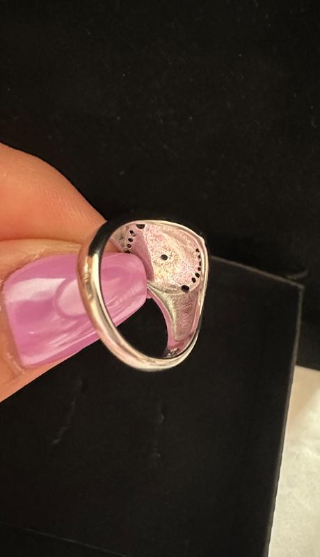 Strieborný prsteň fialový cosmic ts 7, thomas sabo