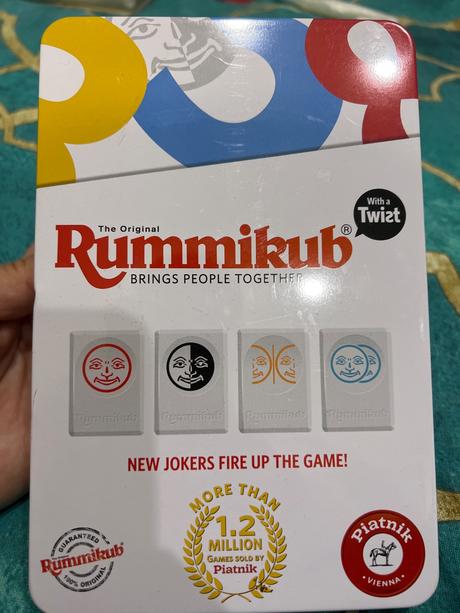 Spoločenská hra rummikub, 