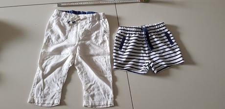 Nohavice lanove hm, h&m,86