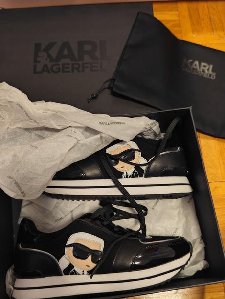 Karl lagerfeld originál luxusné tenisky 39, karl lagerfeld,39