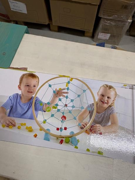 Hape - hra pavúci v sieti super na motoriku,