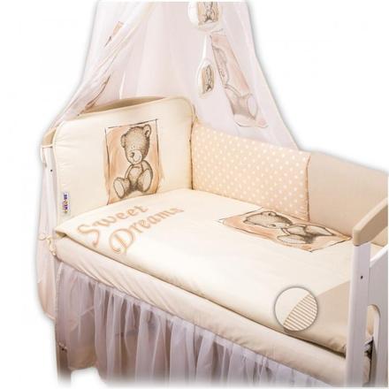 Mantinel 360 cm s obliečkami sweet dreams by teddy, šírka (cm): 90,dĺžka (cm): 120