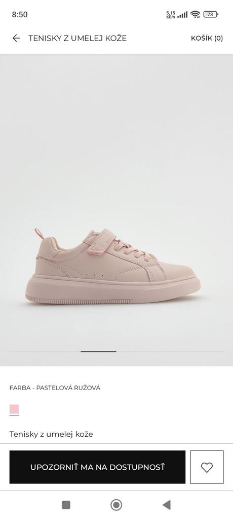 Nenosené tenisky, reserved,35