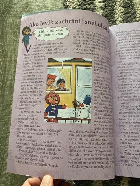 Snehulienka a kto spozná levíka, 