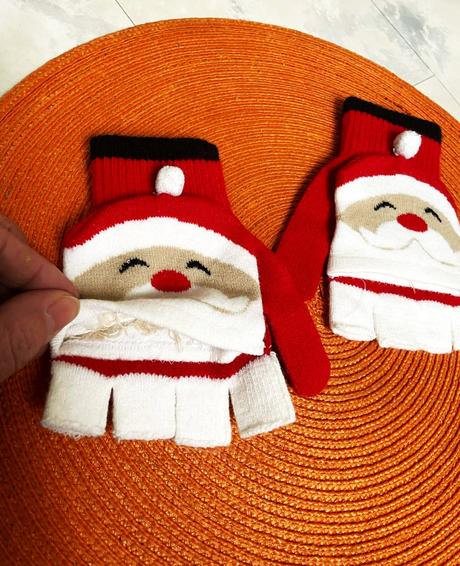 Odopínacie vianočné rukavičky, m