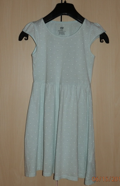 Bodkovane satky, h&m,128