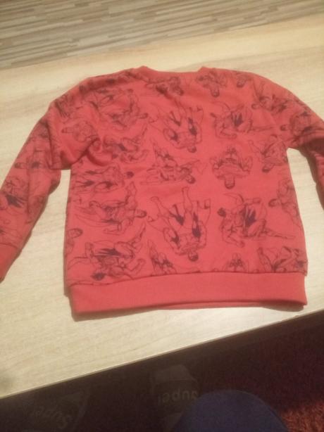 Predám 2chlapčenské mikiny superman+tričko zdarma, 116