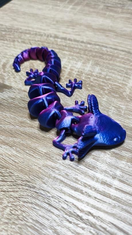 Axolotl pohyblivy fidget,