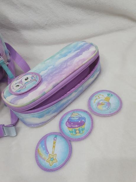 Zdravý batoh unicorn purple beckmann,