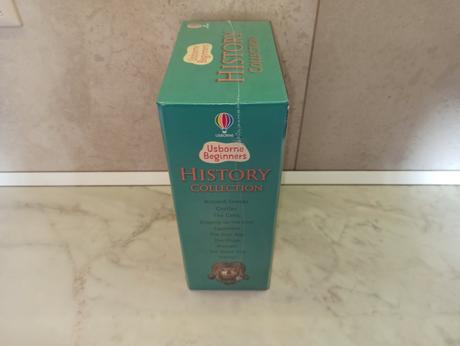 Usborne beginners history hb x10 set,
