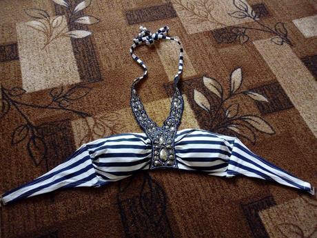 Plavky vrch xs, h&m,34