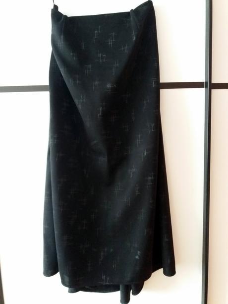 Čierne spoločenské 2-dielne šaty, l