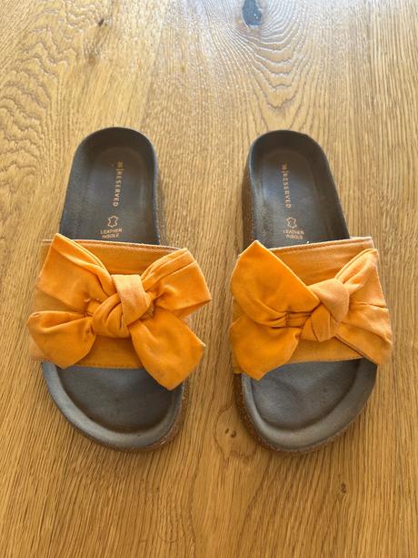 Šlapky s mašľou, reserved,35