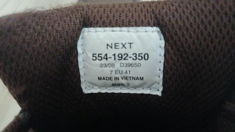 Členkové tenisky, next,41