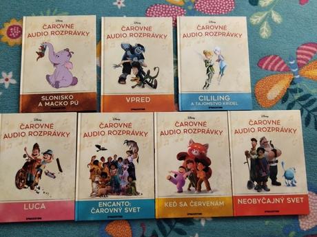 Deagostini disney čarovné audio rozprávky (knihy),
